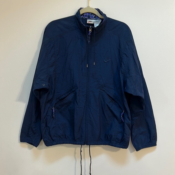 Nike Other - Vintage Nike 90s Windbreaker Blue Size Medium